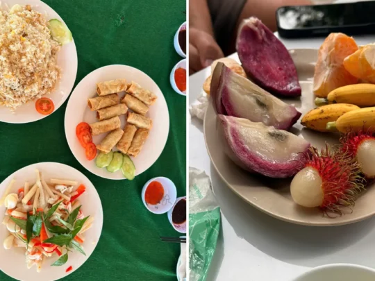 Enjoy regional specialties as part of your Southern forest tour experience with mekongsmile.