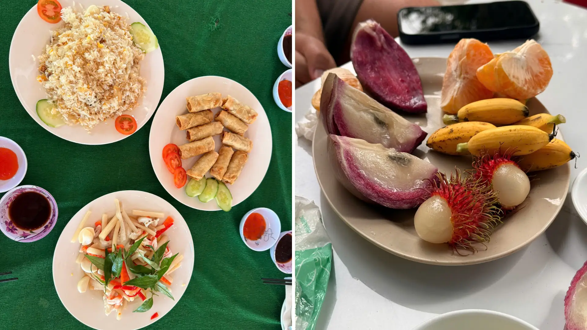 Enjoy regional specialties as part of your Southern forest tour experience with mekongsmile.