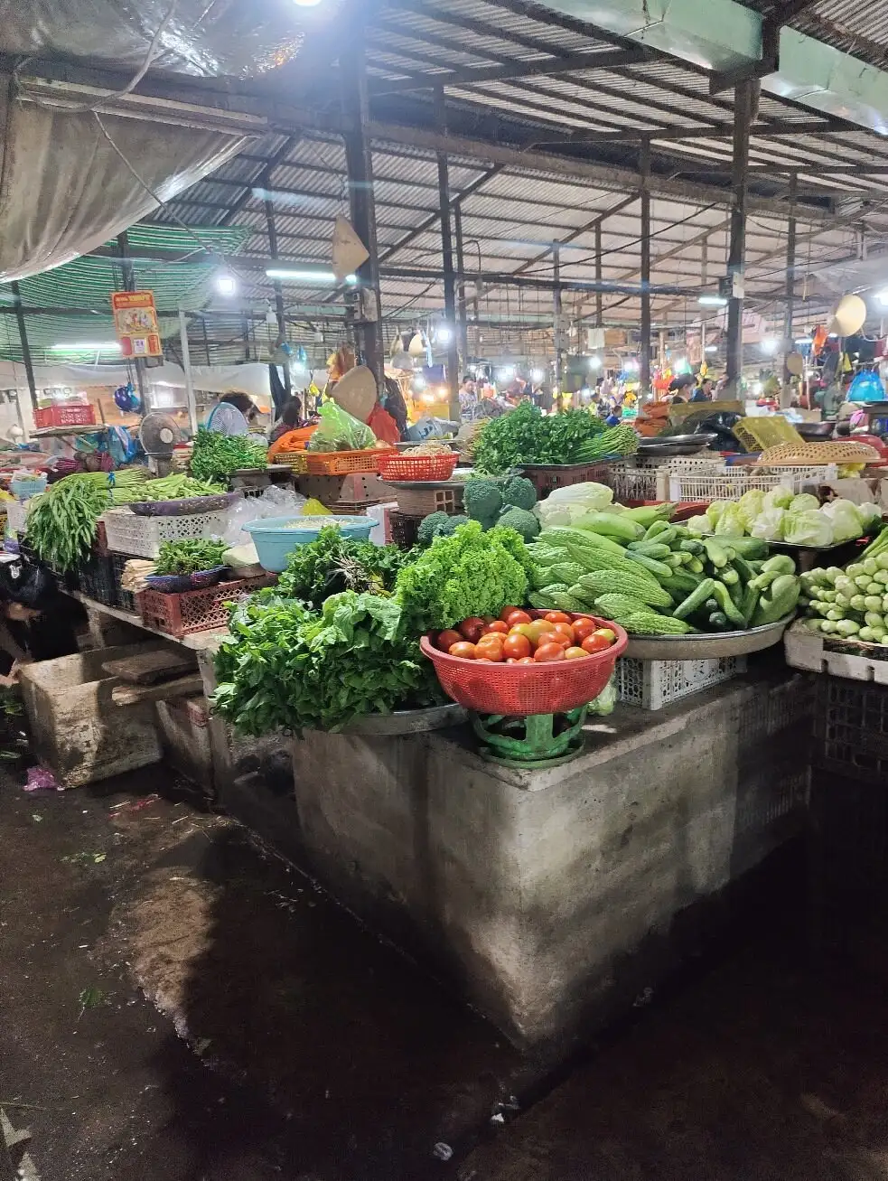 Exploring the traditional market in Vietnam