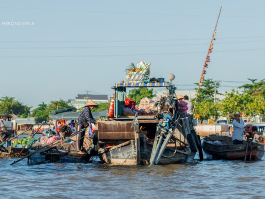 A glimpse into the lives of locals who live and work on their boats in the Mekong Delta.