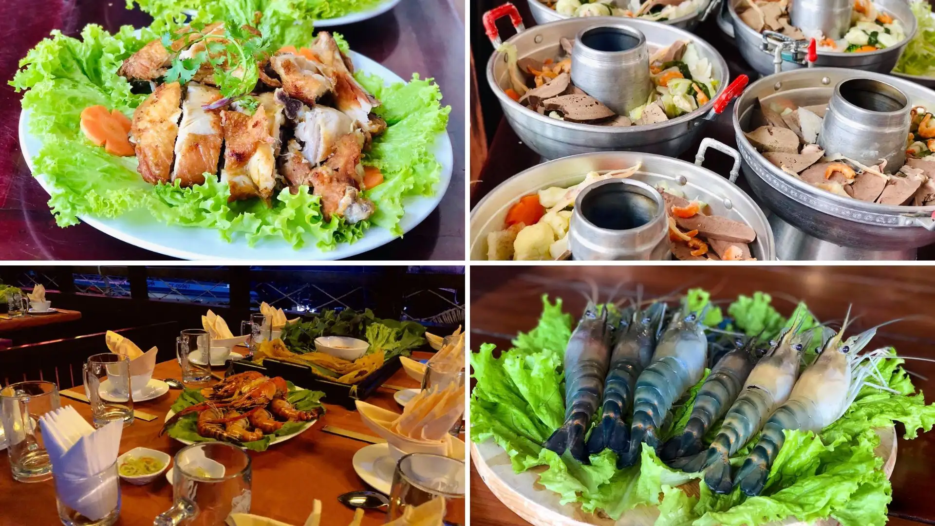 Signature Mekong dishes at Sao Hom Restaurant