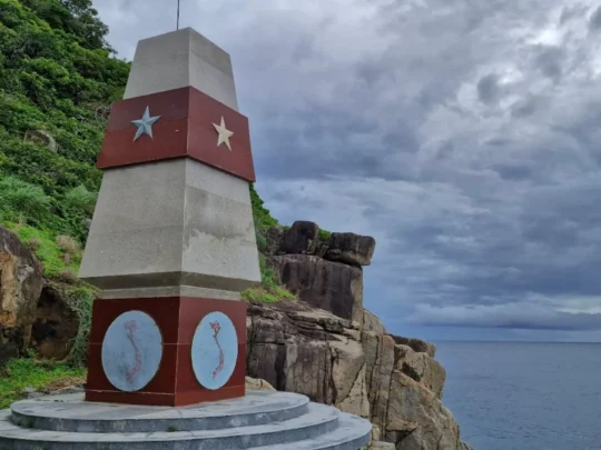 A3 baseline marker in Con Dao used to determine Vietnam’s territorial sea width