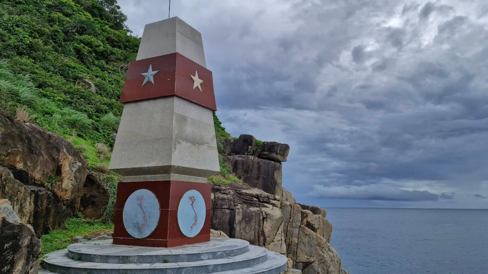 A3 baseline marker in Con Dao used to determine Vietnam’s territorial sea width