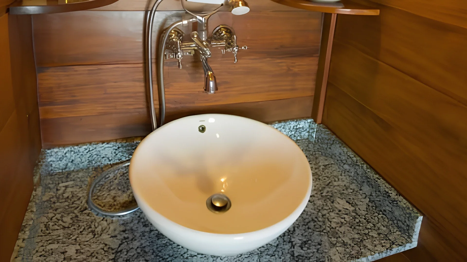 Bassac Cruise Mekong Delta cabin bathroom lavabo area