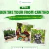 Chet Say River boat ride during a Ben Tre tour from Can Tho