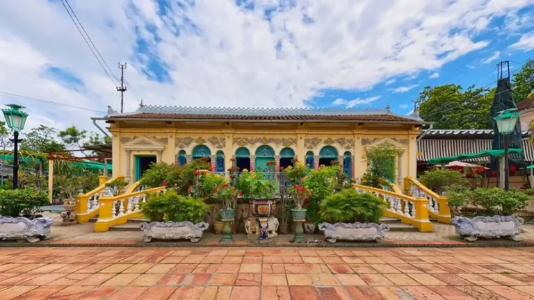 Front view of Binh Thuy Ancient House in Can Tho
