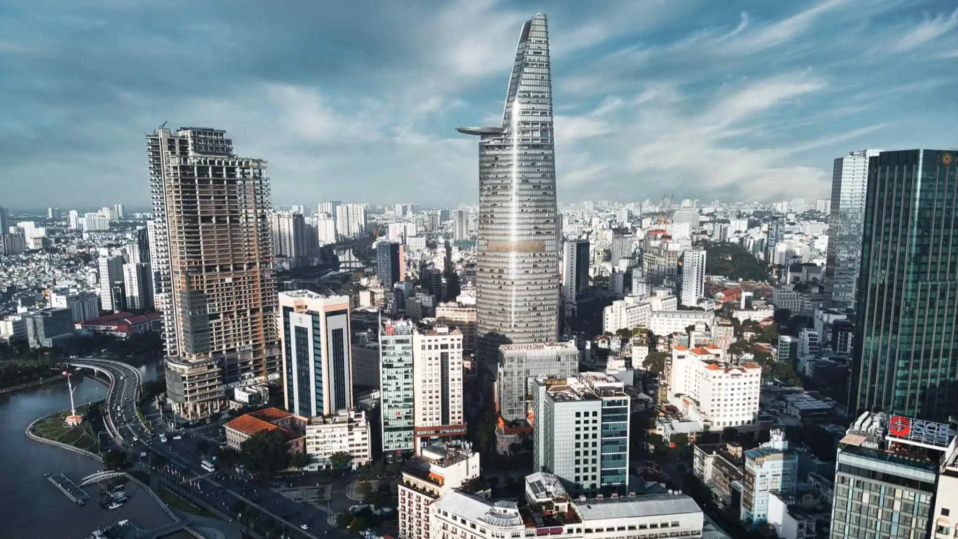 Bitexco Financial Tower – modern symbol of Ho Chi Minh City skyline
