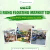 Cai Rang Floating Market Tour in Can Tho with cacao farm and fruit garden
