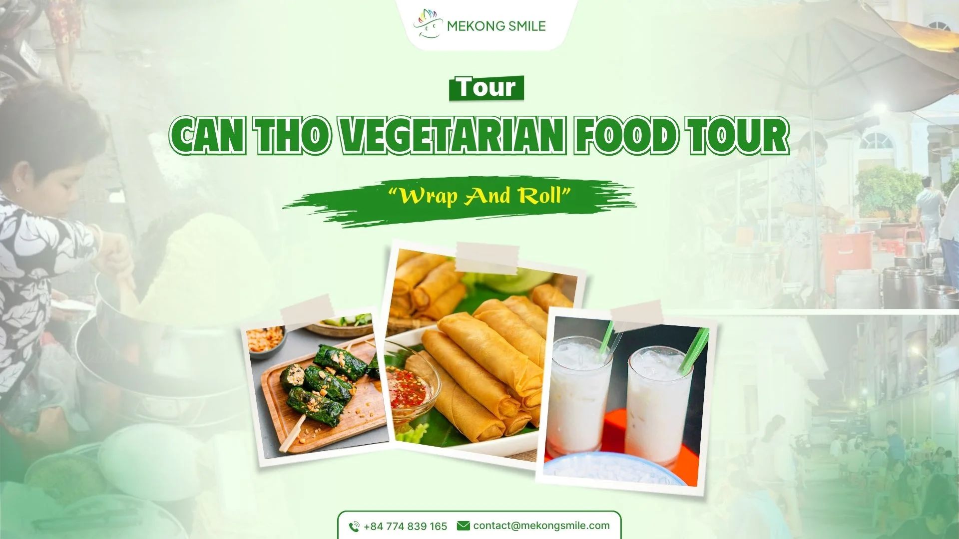 A beautifully arranged plate of Vietnamese vegetarian dishes, highlighting the plant-based options