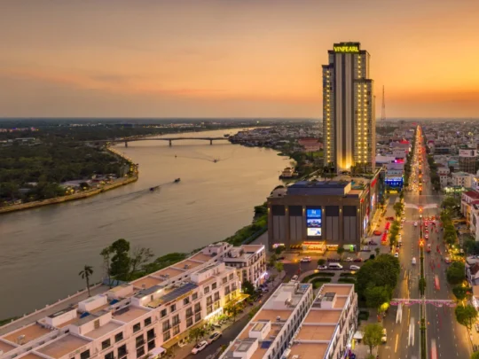 Can Tho city center, the departure point for the Ben Tre tour