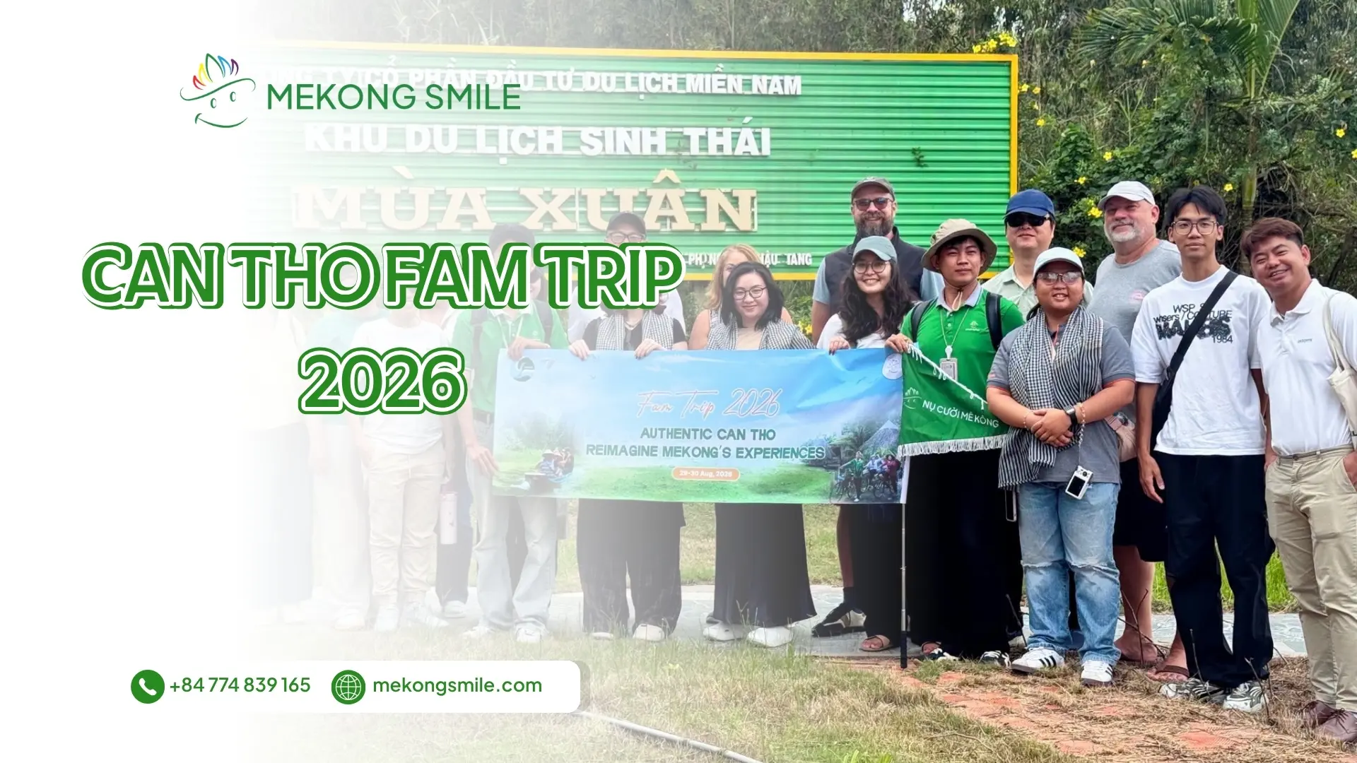 Can Tho Fam Trip 2026 with Mekong Smile and international travel partners