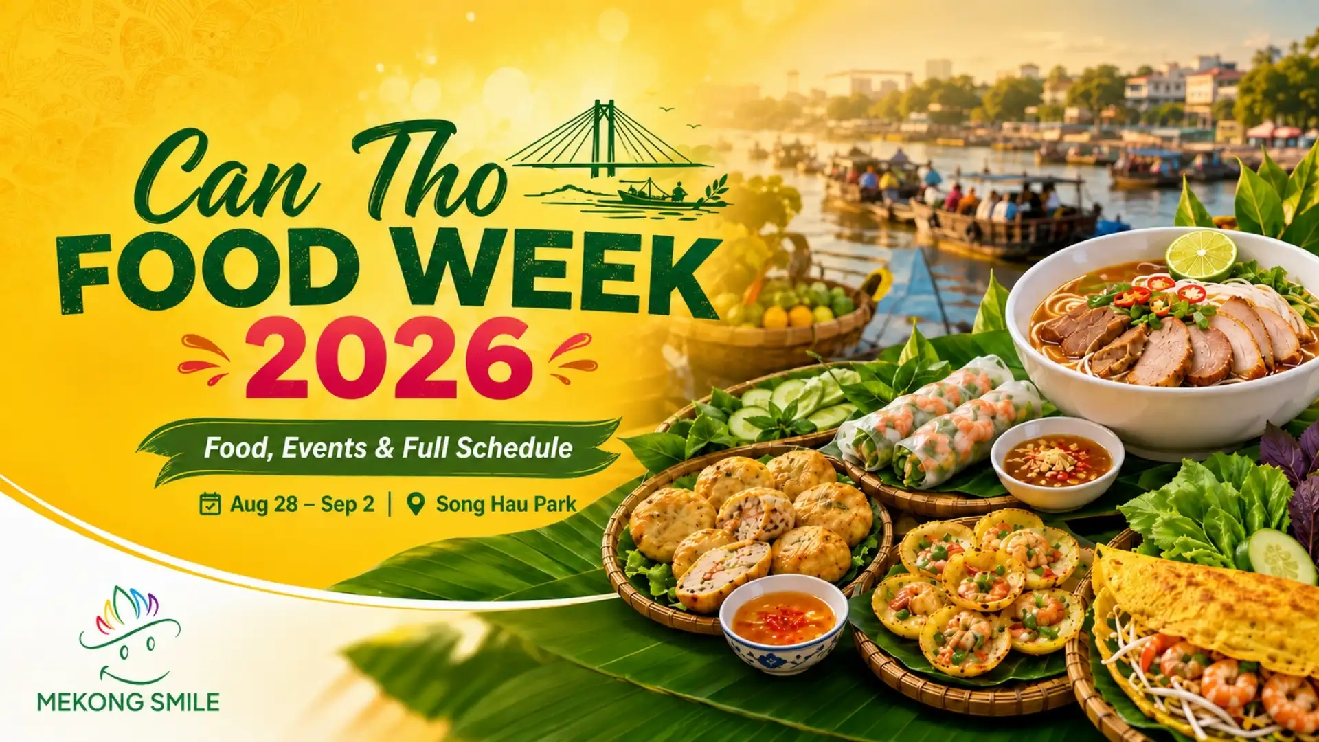 Can Tho Food Week 2026 at Song Hau Park