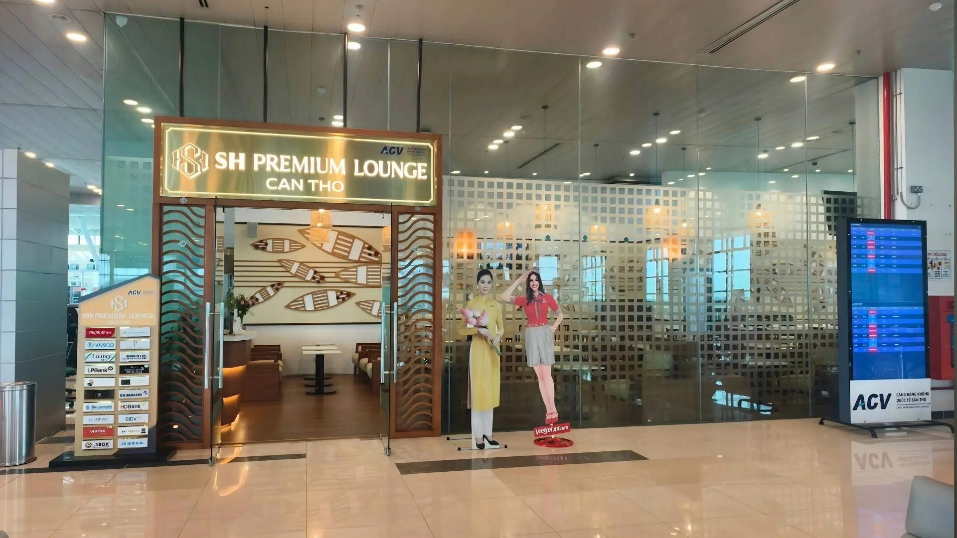 Can Tho International Airport VIP lounge overview