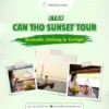 can tho sunset tour at mekong ssmile