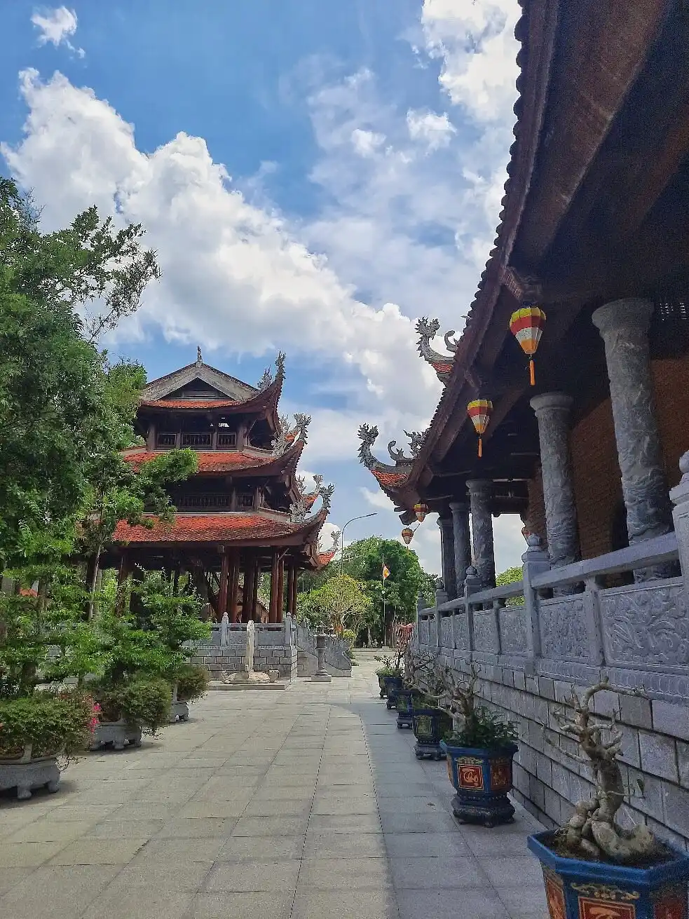 Truc Lam Zen Monastery Temple in Can Tho