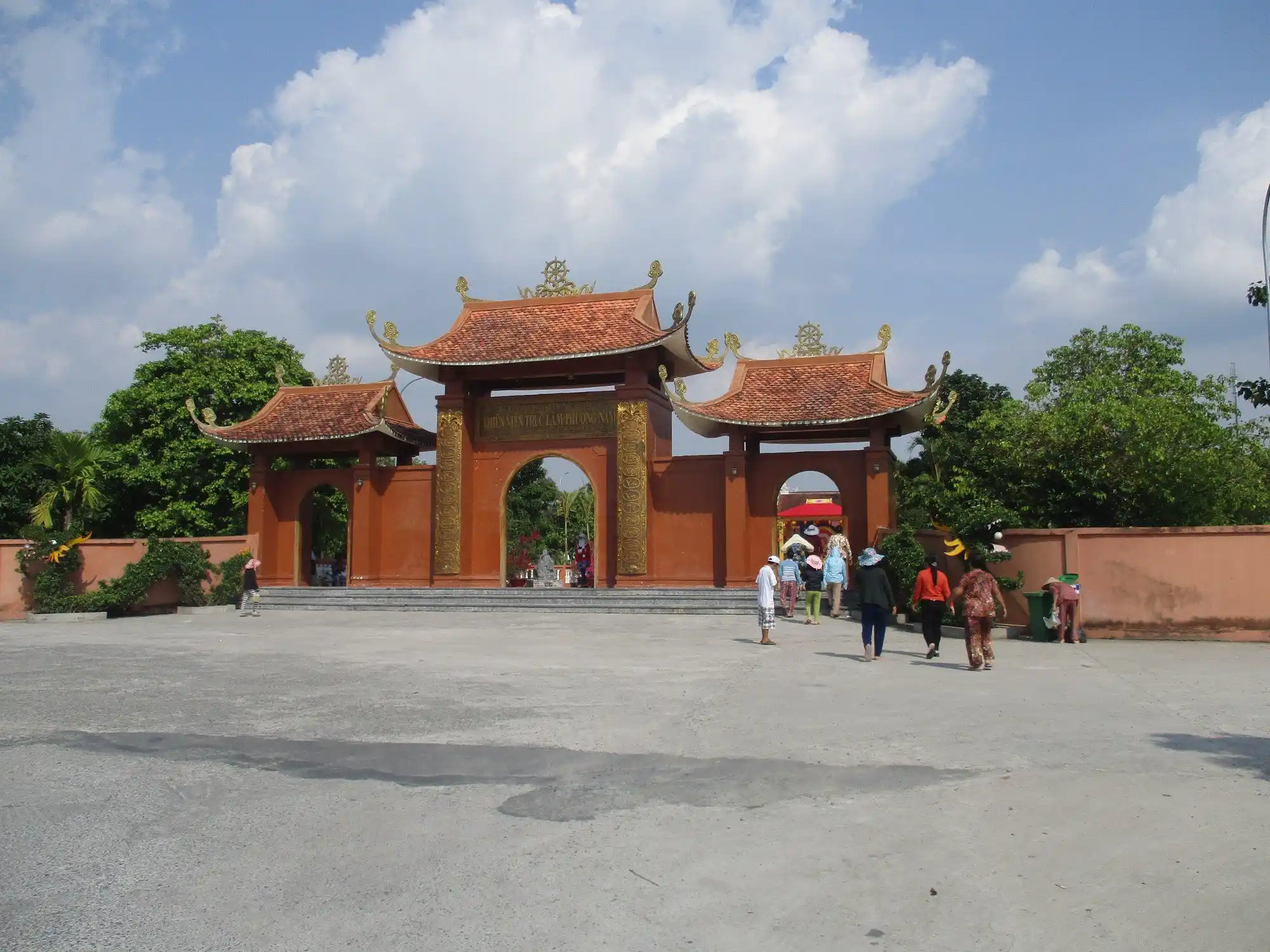 Truc Lam Zen Monastery Temple in Can Tho