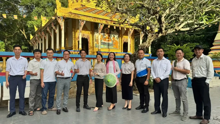 Mekong Smile team conducting a tourism survey trip in Soc Trang during Ok Om Bok Festival