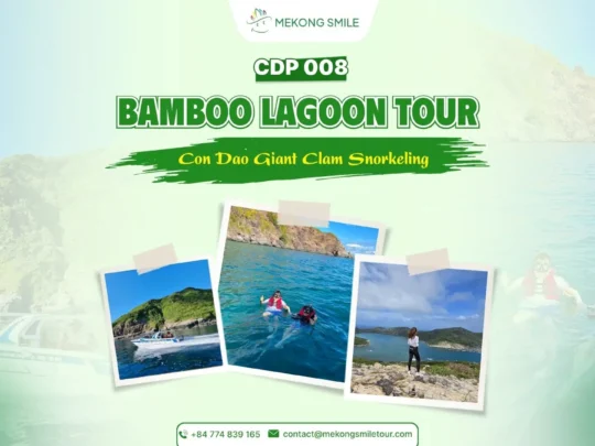 Con Dao Giant Clam Snorkeling at Bamboo Lagoon Tour cover image