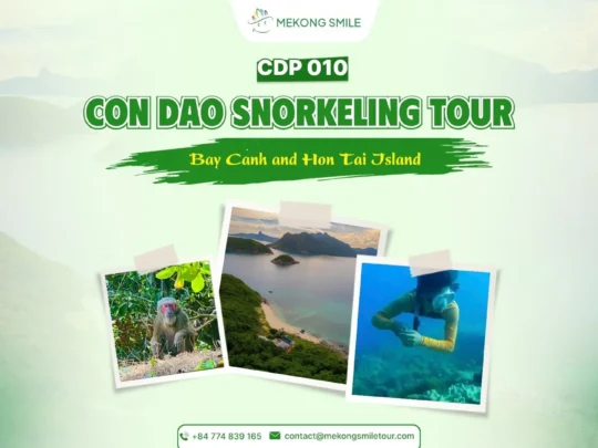 Con Dao Snorkeling Tour thumbnail featuring Bay Canh and Hon Tai Island route