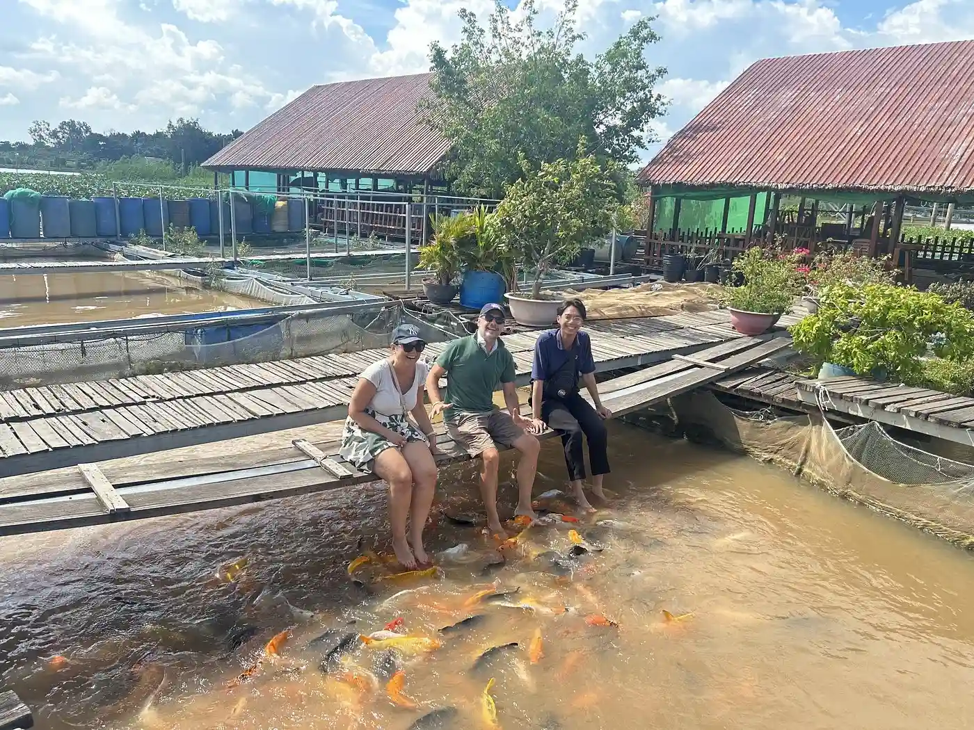 Koi massage at Son Islet
