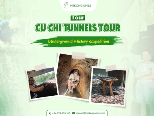 Half-day Cu Chi Tunnels Tour at Mekong Smile