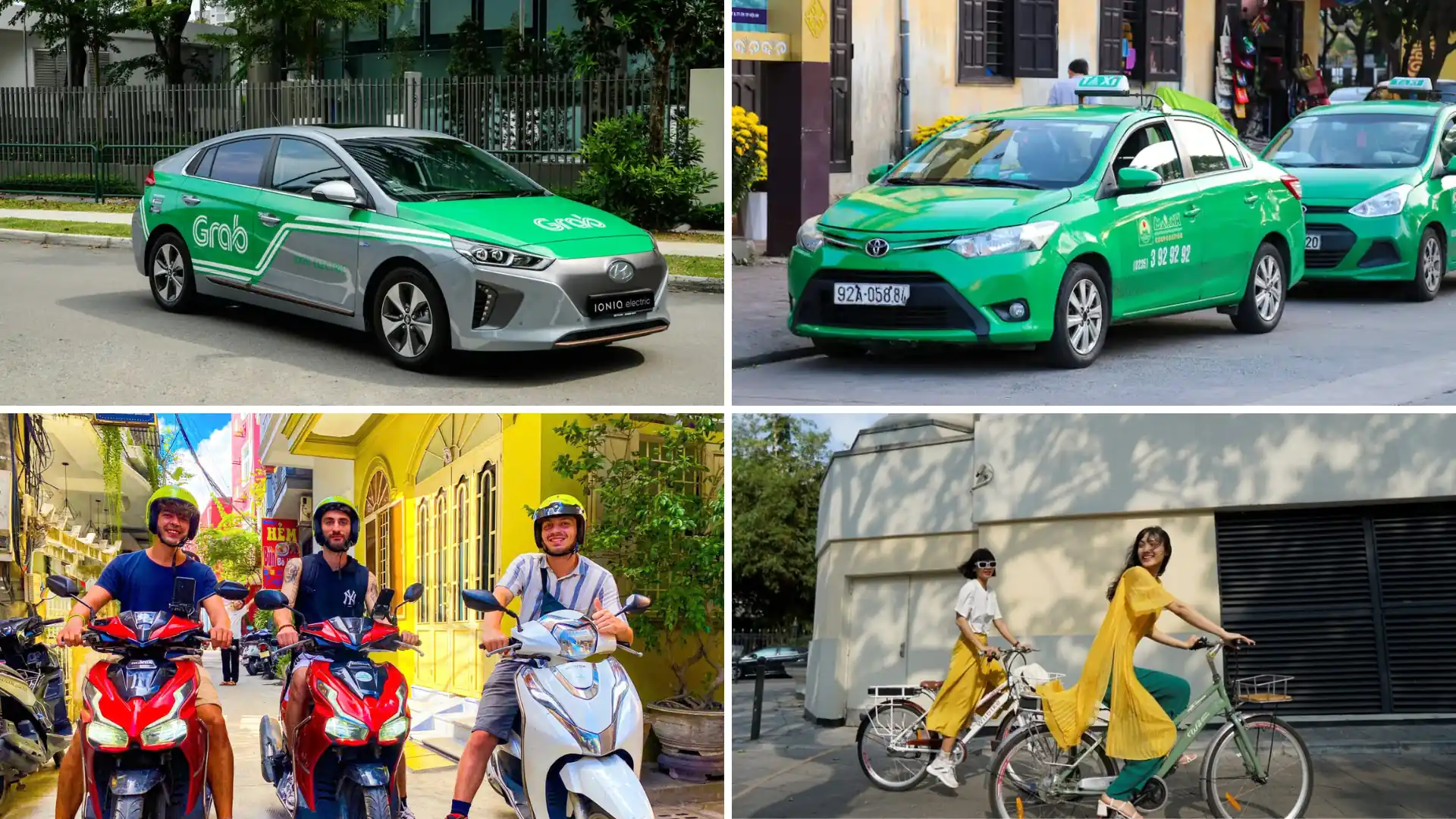 Getting around Can Tho City explore by taxi, motorbike