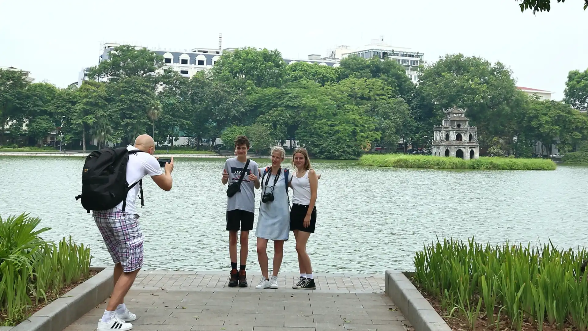 The Vietnam Itinerary Guide for Your Vietnam Trip 413 Hoan Kiem Lake and Turtle Tower in Hanoi