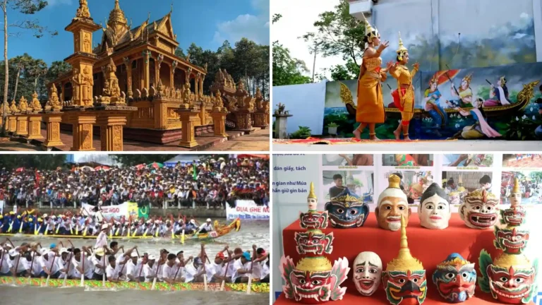 Khmer pagoda and cultural heritage in Vinh Long Province