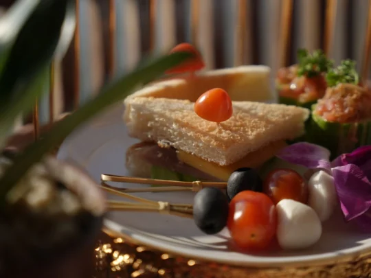 Sophisticated light dishes on board – Mekong Smile Sunset Tour