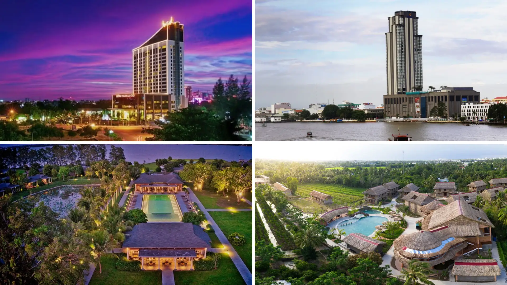 Luxury hotels in Can Tho offering riverside views, refined comfort, and world-class service for travelers