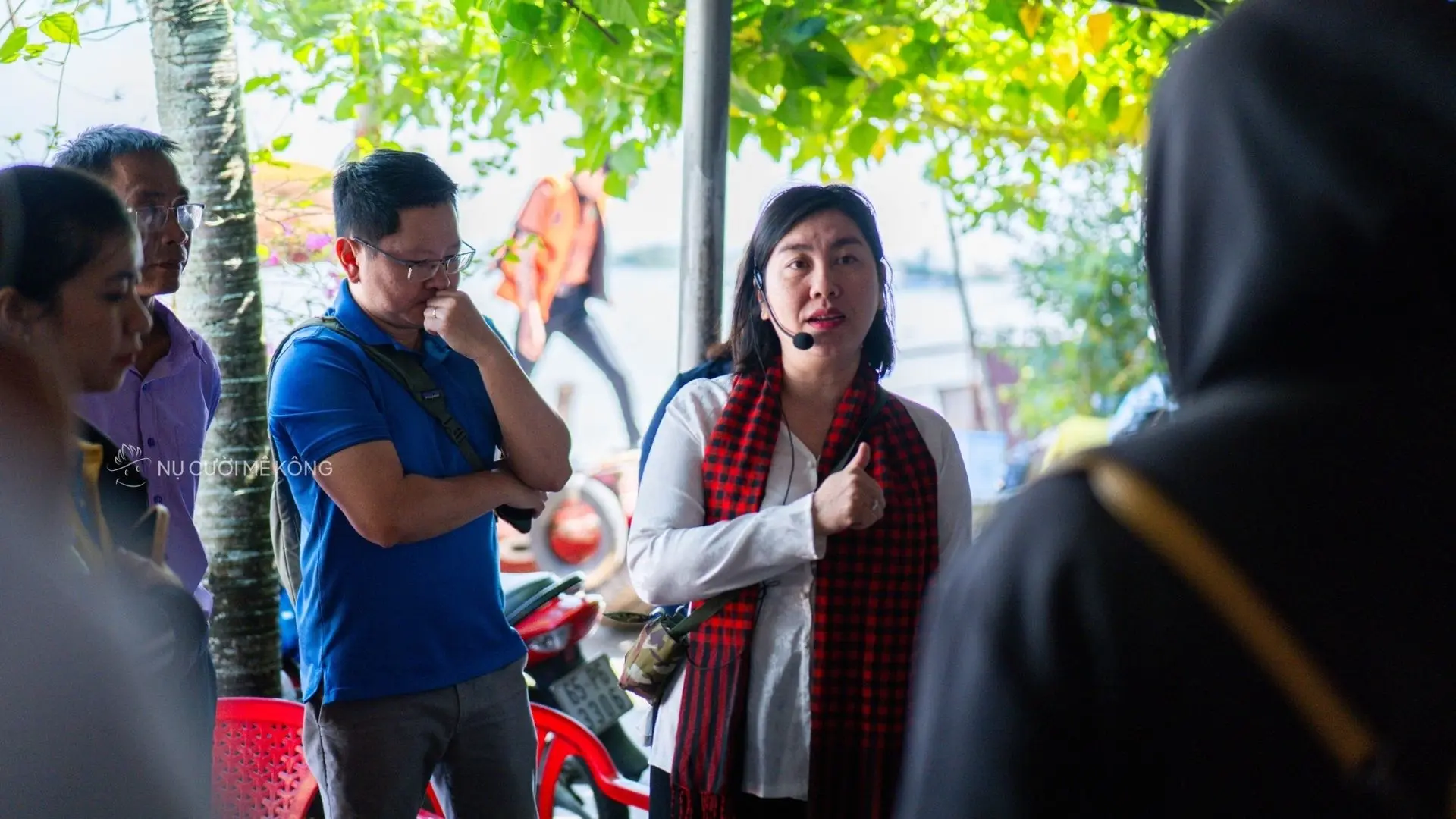 Sharing sustainable tourism values ​​in the international famtrip program at Mekong Smile