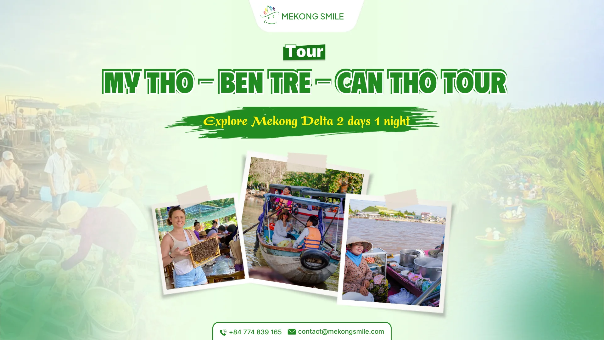 Mekong Delta 2 Day Tour from Ho Chi Minh City exploring My Tho, Ben Tre, and Can Tho