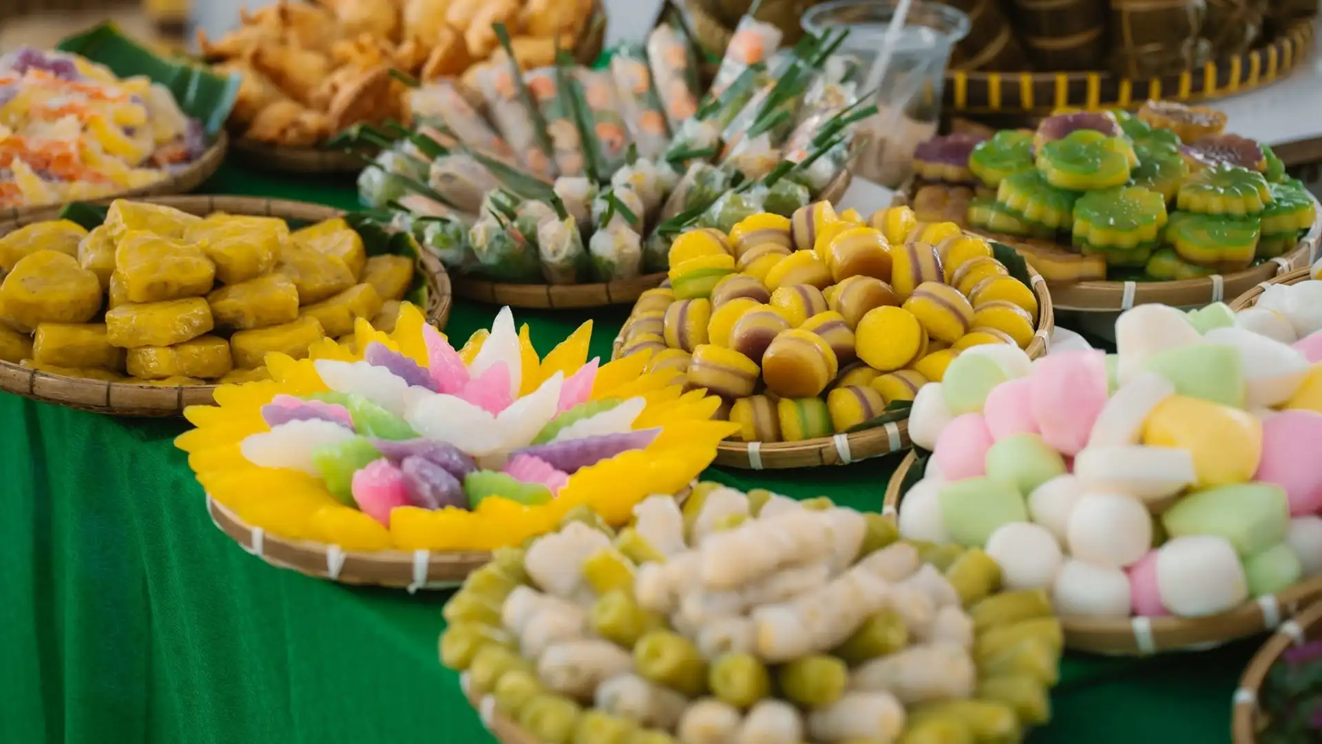Can Tho Food Week 2026: Food, Events and Full Schedule 12 Assorted traditional cakes from the Mekong Delta