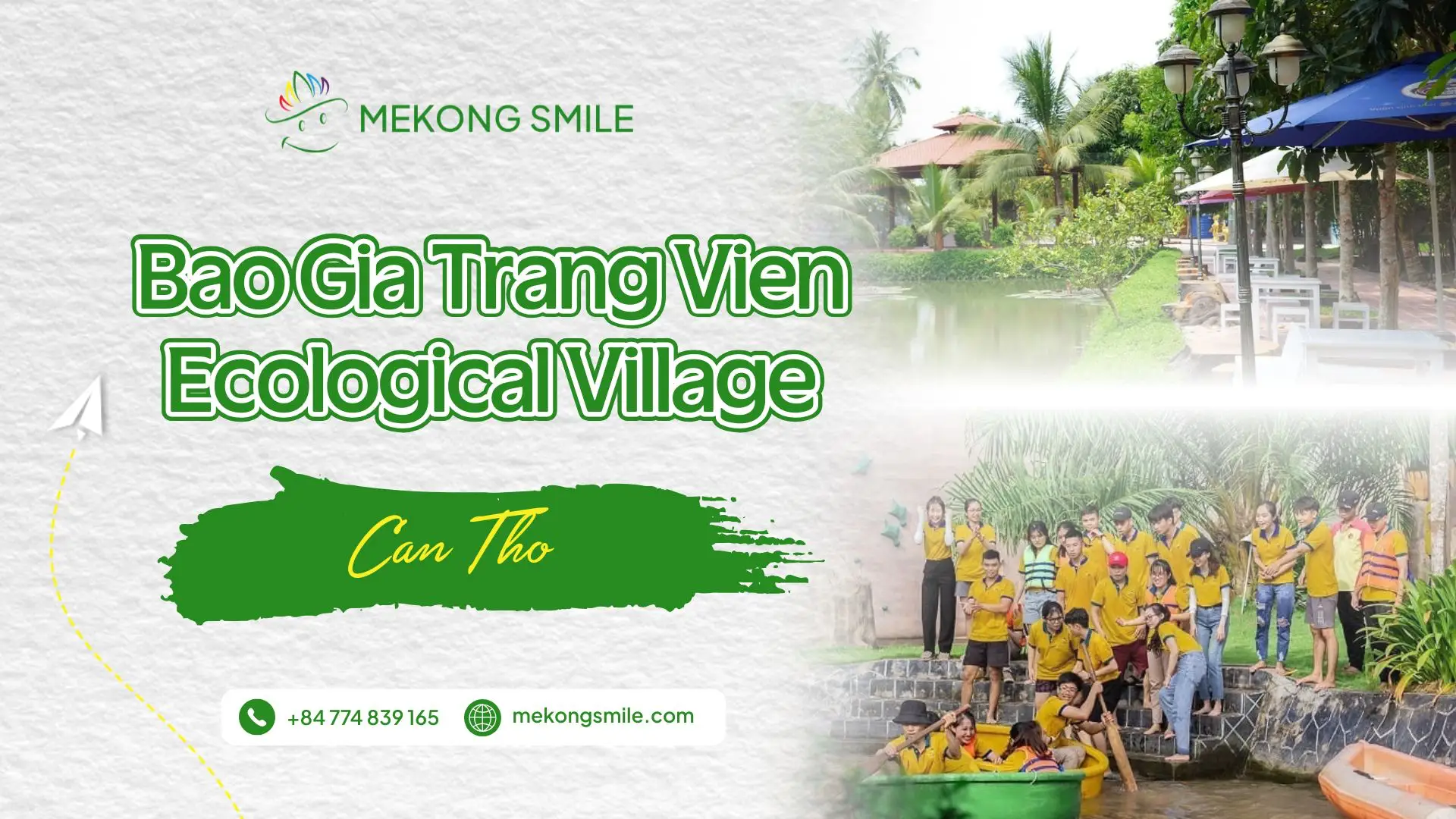 Natural scenery and local experiences at Bao Gia Trang Vien Ecological Village in Can Tho