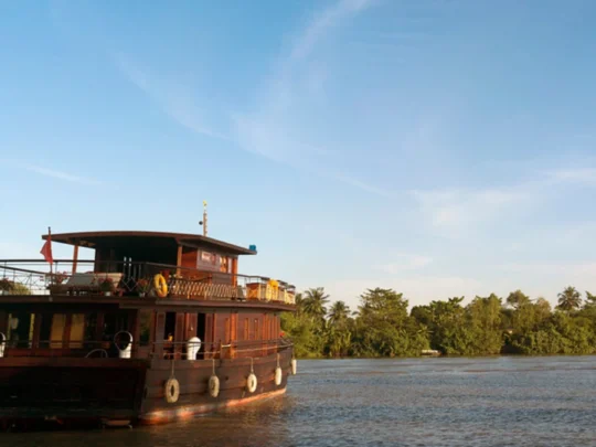 Mekong Smile Bassac Cruise Can Tho Bassac Cruise sailing along Mekong River landscape