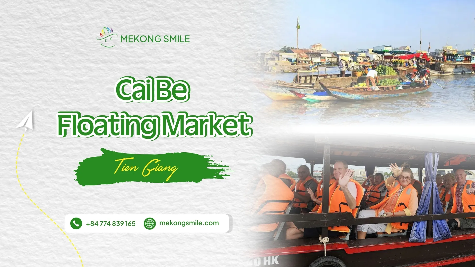 Mekong Smile Cai Be Floating Market Thumbnail