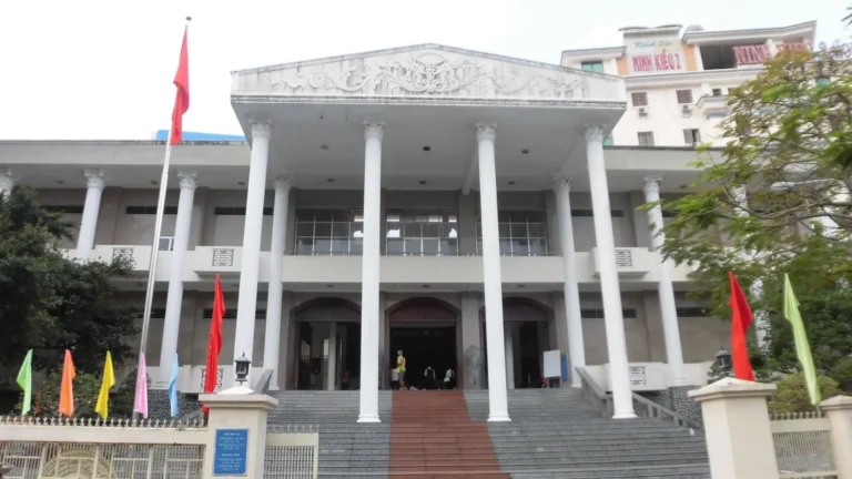 Main gate of Can Tho Museum welcoming visitors to the cultural center