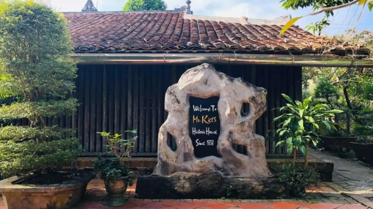 Mekong Smile Dong Hoa Hiep Ancient Village Mr Kiet ancient house exterior view