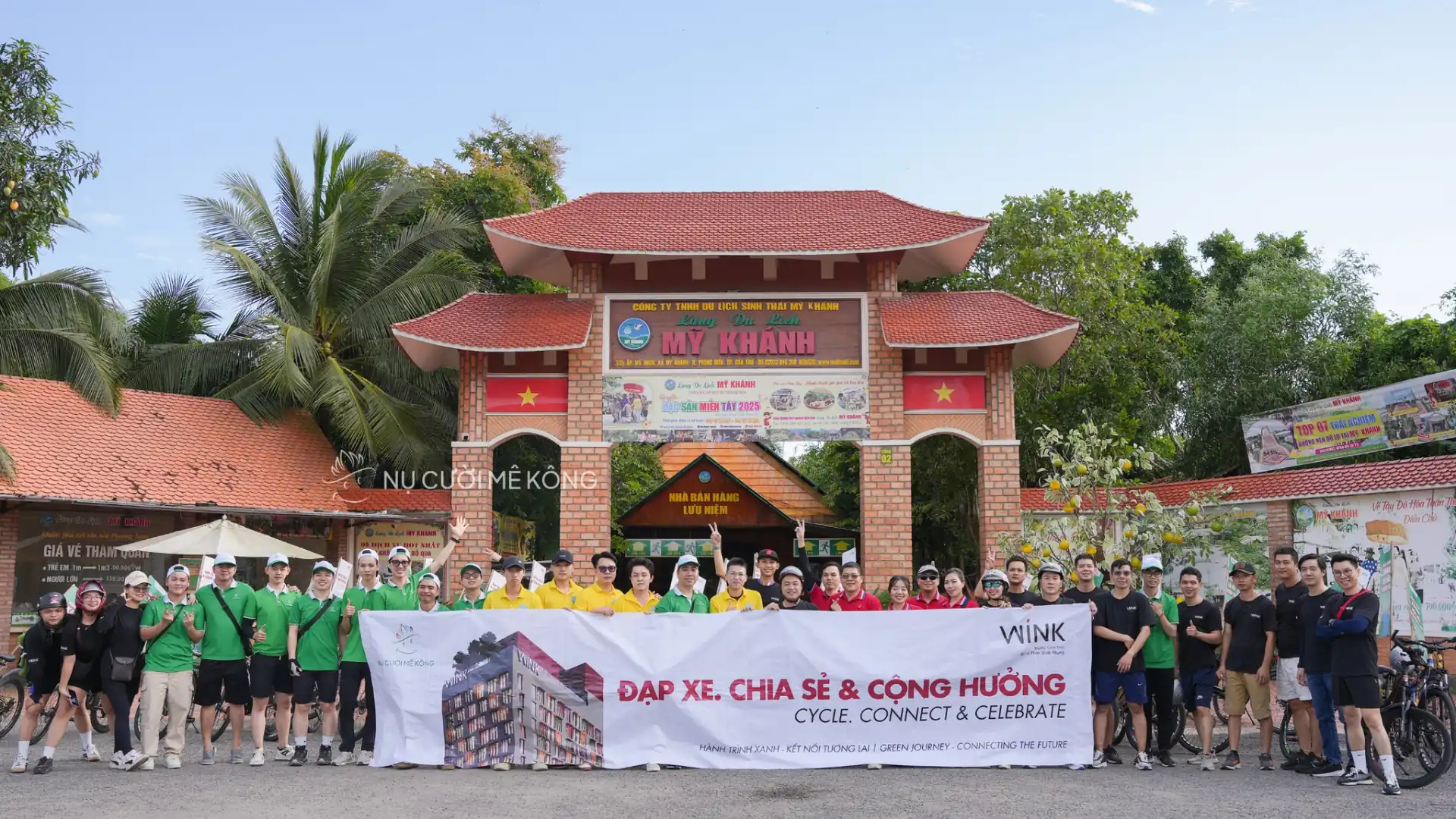 Mekong Smile and partners launch environmental cycling event in Can Tho