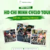 Mekong Smile Ho Chi Minh Cyclo Tour featuring traditional cyclo rides past historic landmarks and local streets in Ho Chi Minh City