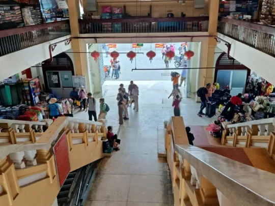 Interior of Binh Tay Market in Cholon, Ho Chi Minh City