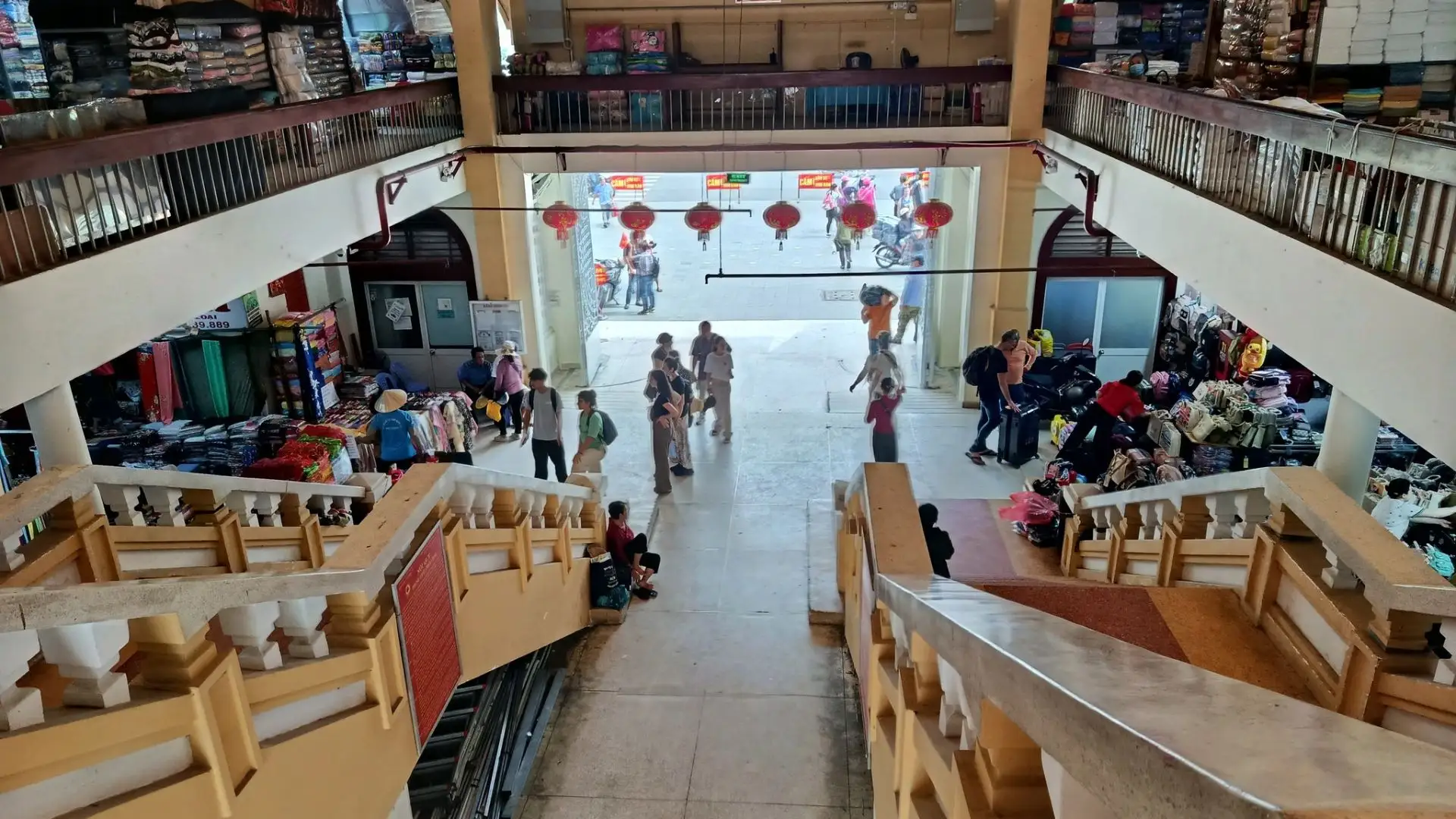Interior of Binh Tay Market in Cholon, Ho Chi Minh City