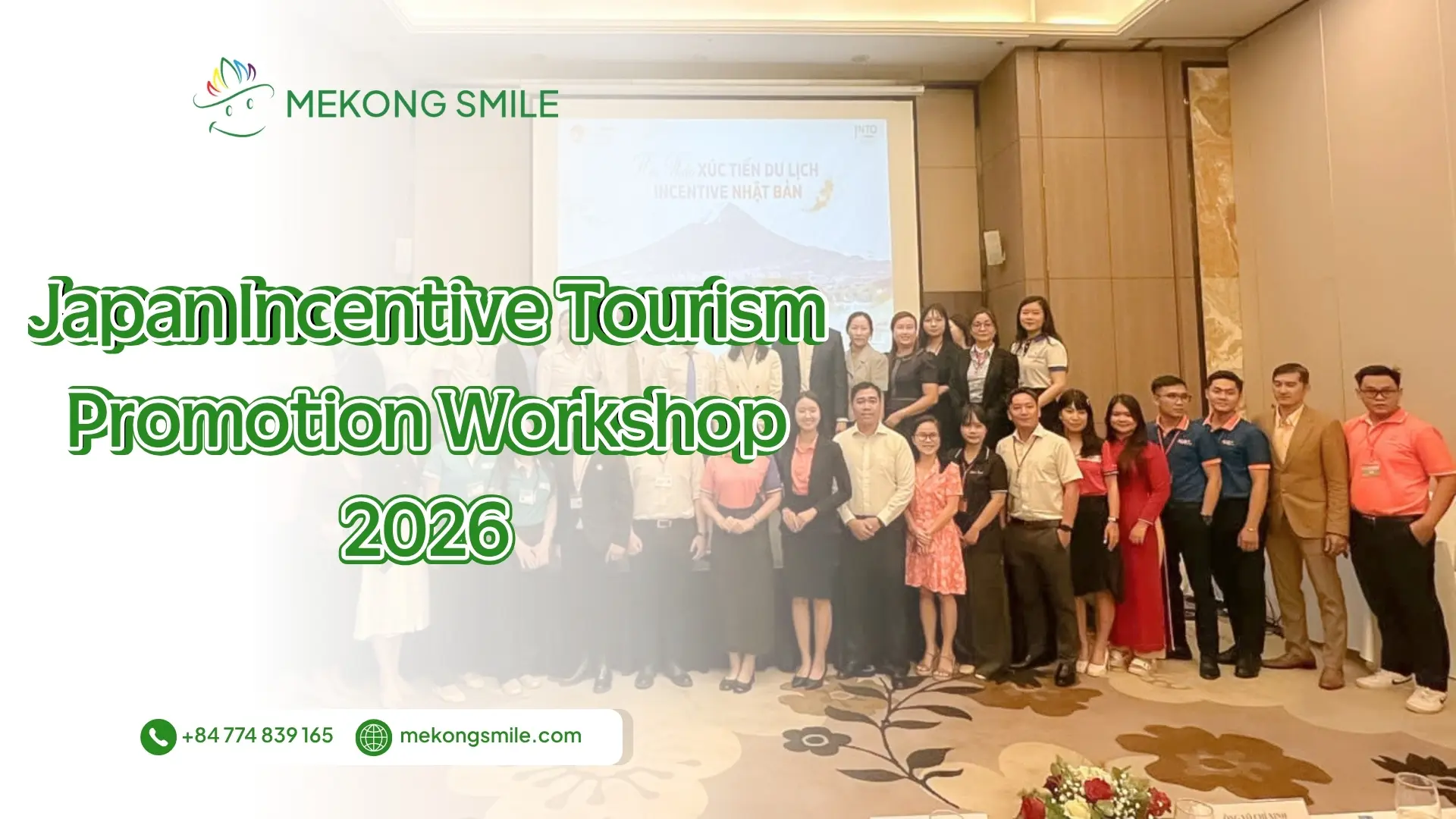 Mekong Smile at the Japan Incentive Tourism Promotion Workshop 2026 in Can Tho