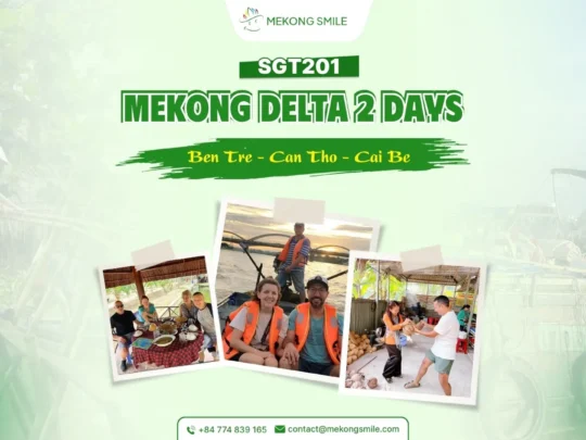 Mekong Delta 2 days tour cover image Ben Tre Can Tho Cai Be Vietnam