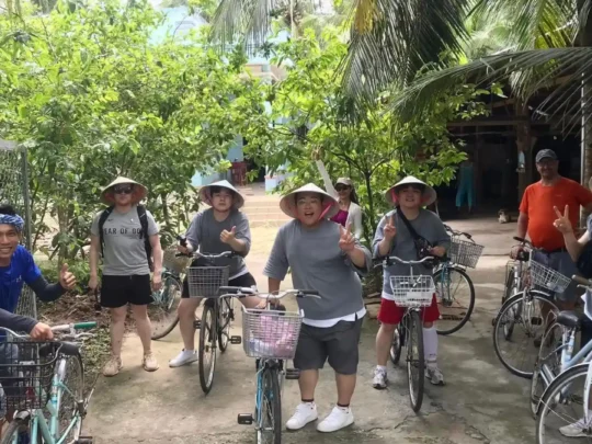 Cycling tour in Mekong Delta countryside during 2 days