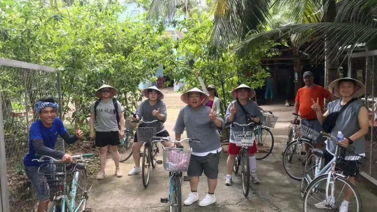 Cycling tour in Mekong Delta countryside during 2 days