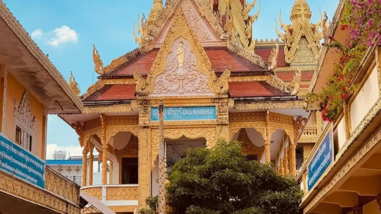 Main hall exterior of Munir Ansay Pagoda