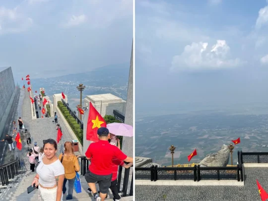 Ba Den Mountain peak with panoramic views, Tay Ninh