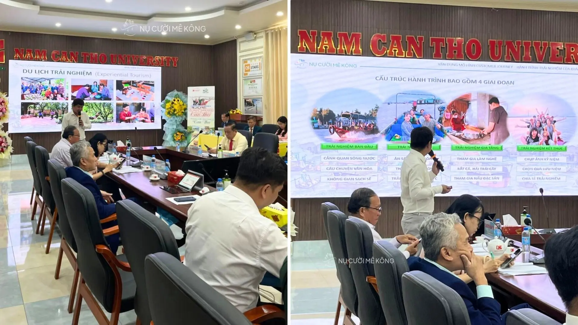 Mekong Smile Honored to Participate in the 2026 River Tourism Seminar 406 Audience attending a keynote session at the River Tourism Seminar, Can Tho