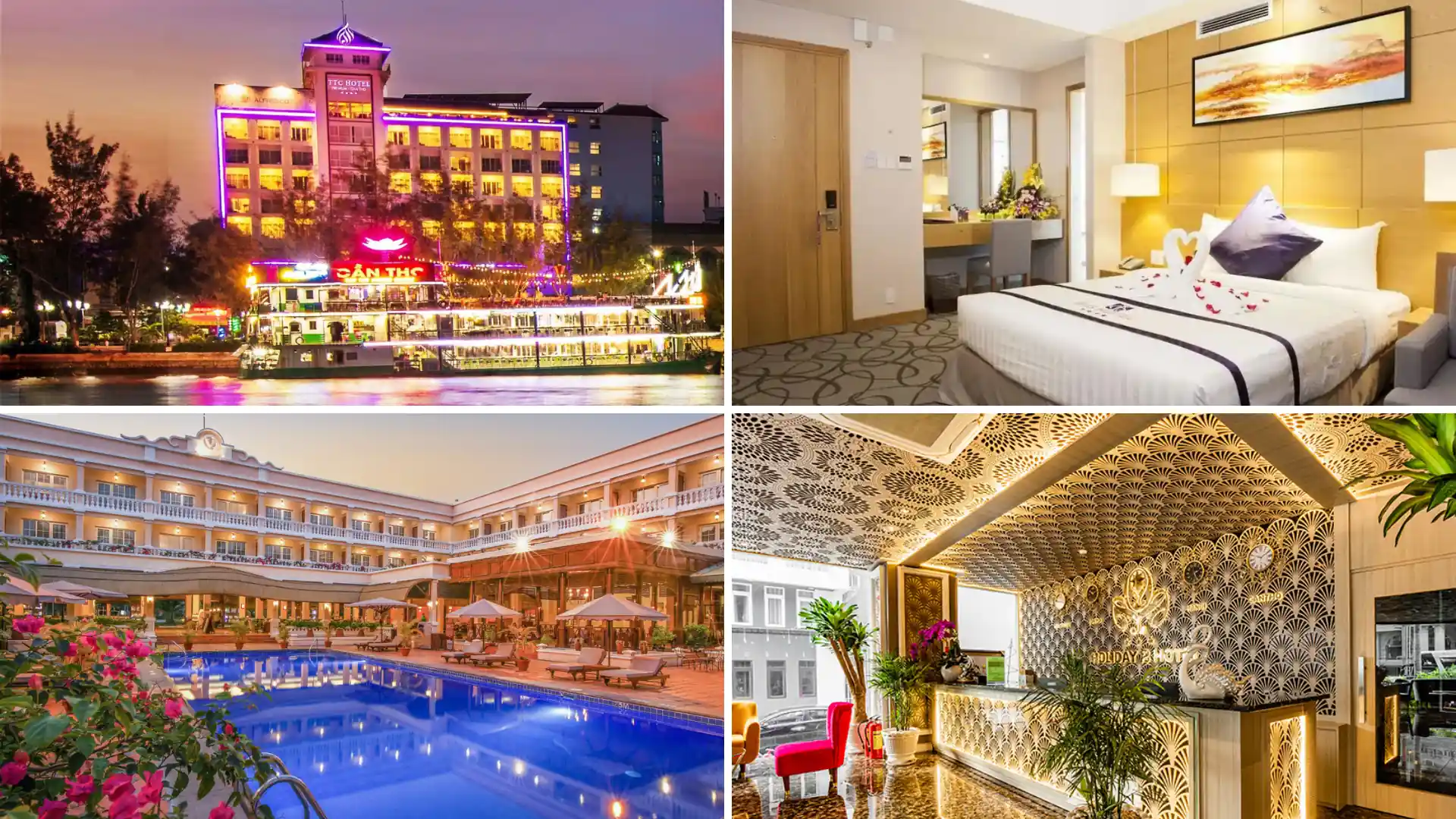 Mid-range hotels in Can Tho combining affordability, comfort, and authentic local hospitality